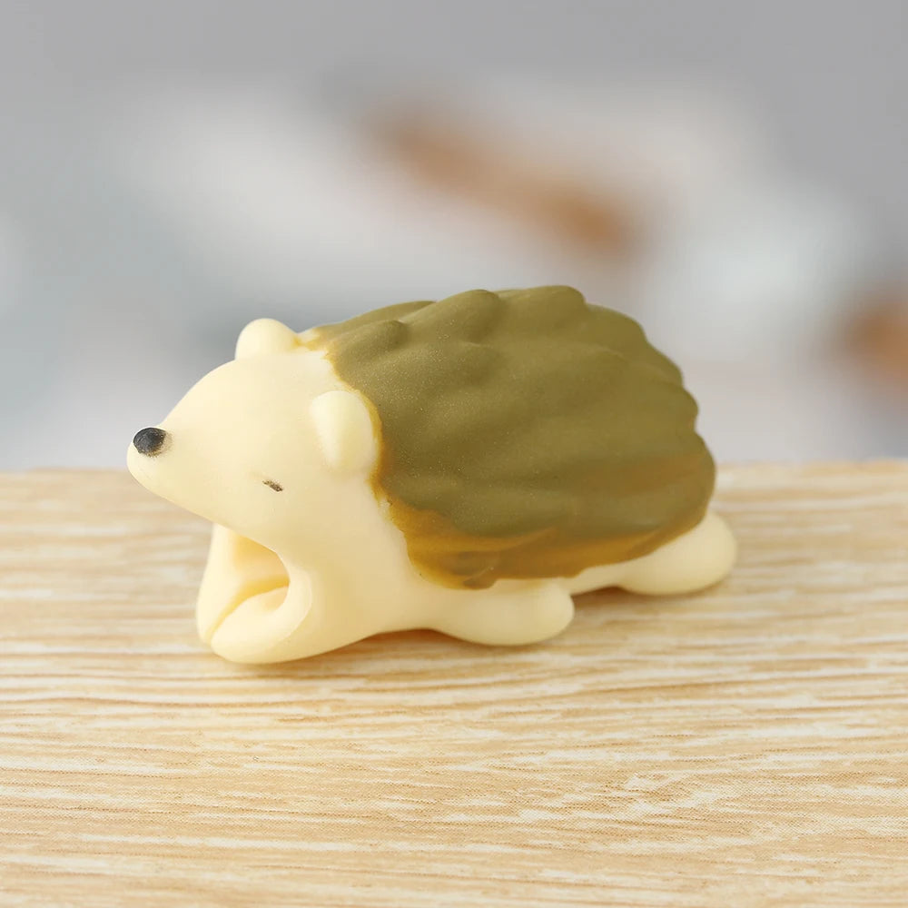 Cable Protector for iPhone Cable Charger USB Cable Winder Holder Accessory Organizer Cute Animal Doll Model Funny