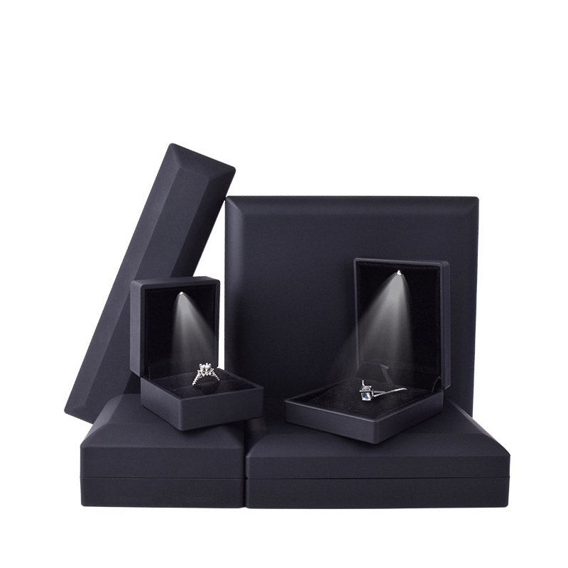 LED Light Jewelry Box Ring Box Pendant Box Necklace Box Bracelet Packaging Box