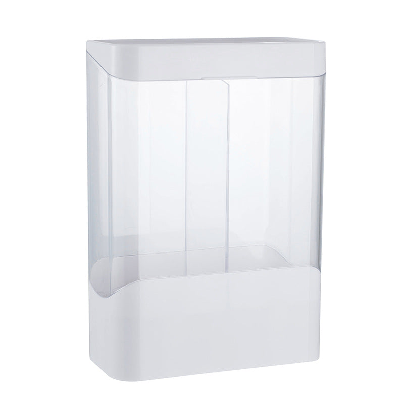 Disposable Cup Holder Automatic Water Dispenser Cup Dispenser Punch-Free Paper Cup Holder Household Wall-Mounted Dust-Proof Rack