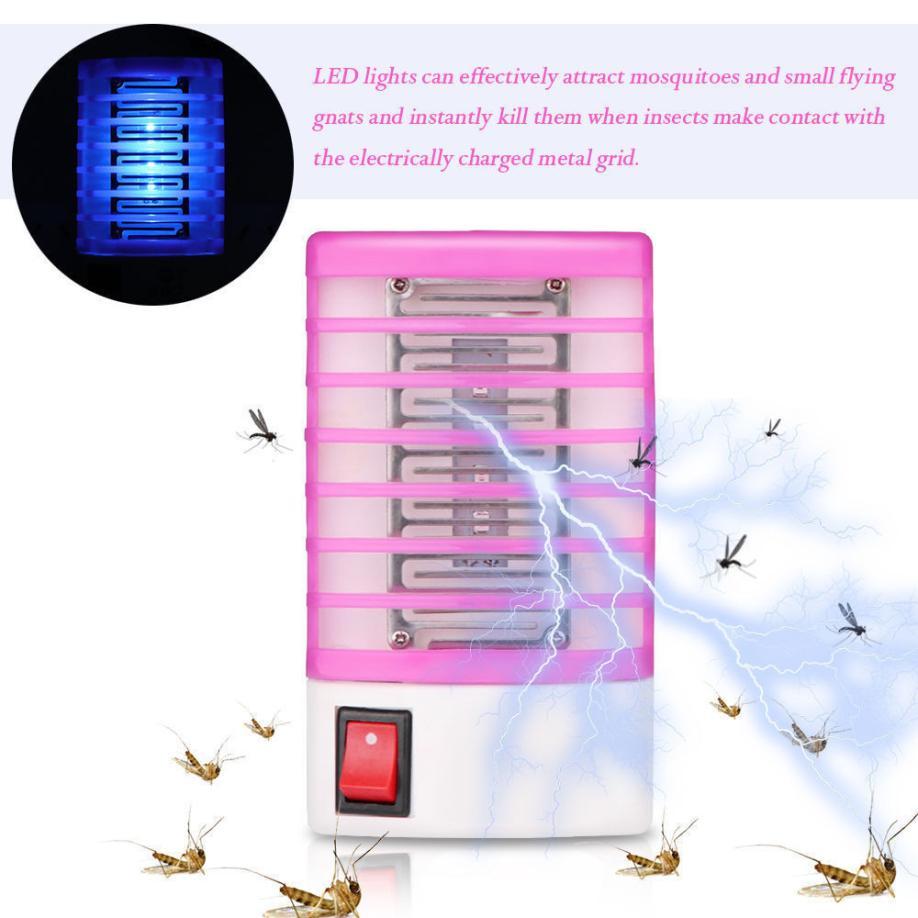 Mosquito Killer Lamps LED Socket Electric Mosquito Fly Bug Insect Trap Killer Zapper Night Lamp Lights lighting EU US