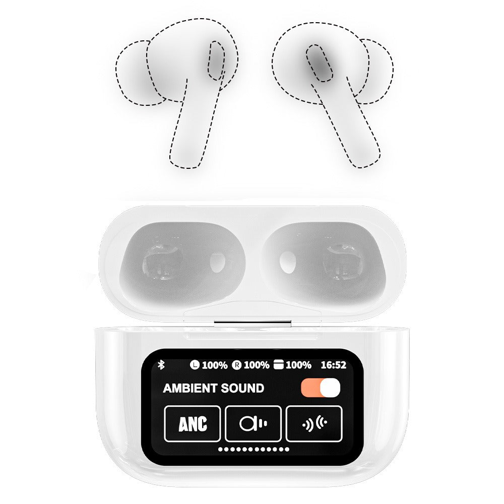 Cross border A9Pro wireless earphones Bluetooth 5.4 ultra long endurance in ear noise reduction