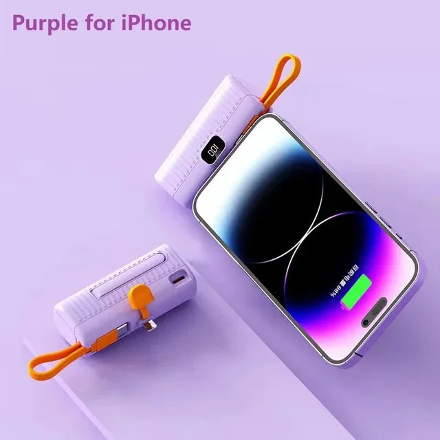 30000Mah Mini Power Bank Digital Display for Iphone Samsung Xiaomi Type C