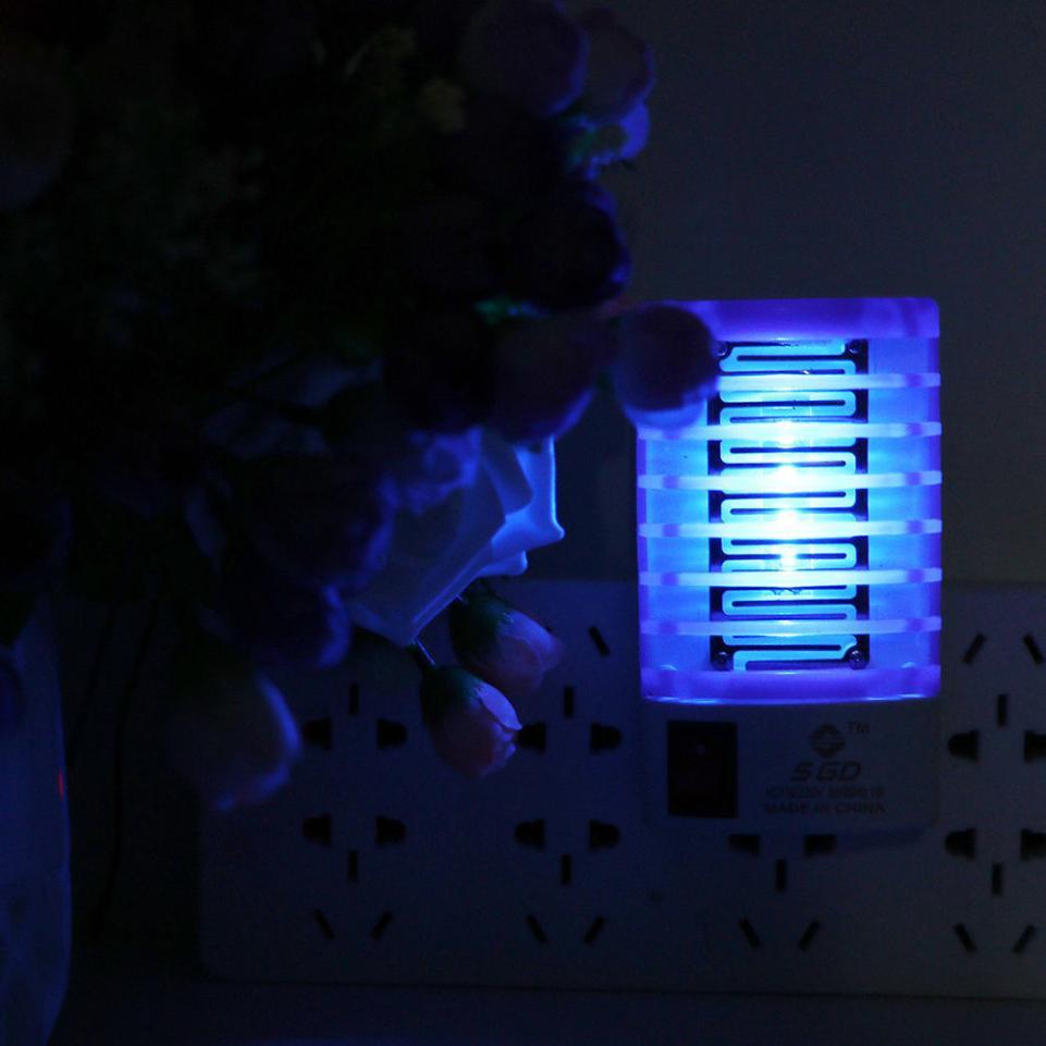 Mosquito Killer Lamps LED Socket Electric Mosquito Fly Bug Insect Trap Killer Zapper Night Lamp Lights lighting EU US